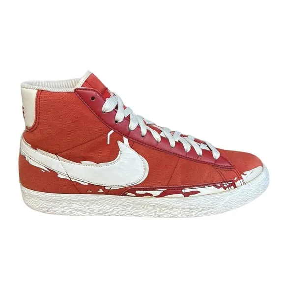 Nike Blazer High Brooklyn Jackie Robinson Pack Red #316664-612 Men’s Size 9.5