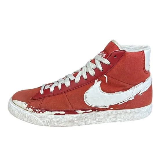 Nike Blazer High Brooklyn Jackie Robinson Pack Red #316664-612 Men’s Size 9.5