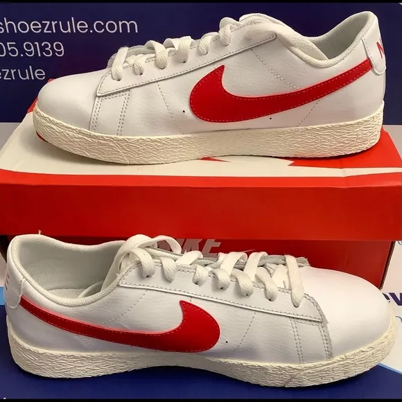 Nike Blazer Low University Red Kids 6.5y
