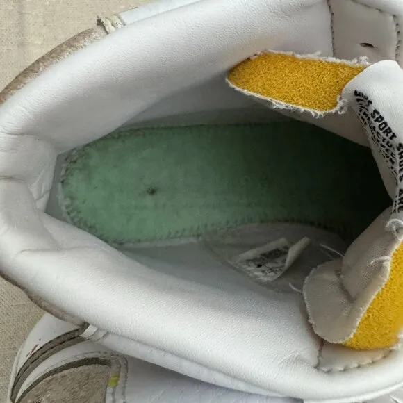 Nike Blazer Mid 77 Vintage Sneakers White Paint Splatter High-Top Shoes 11