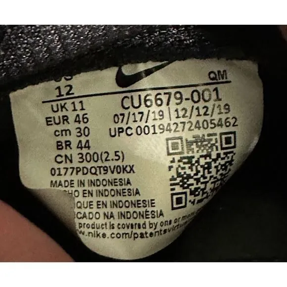 Nike Blazer Mid Dark Patina Men's Hi Top Sneakers Shoes - CU6679-001 - Size 12