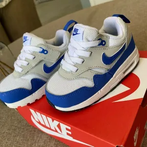 Nike Blue and White Air Max Sneakers