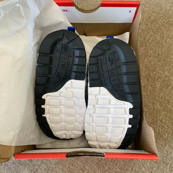 Nike Blue and White Air Max Sneakers