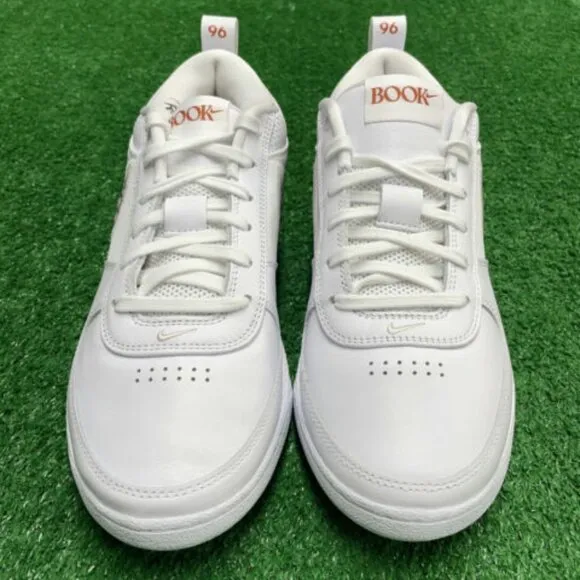 Nike Book 1 Low Mens Basketball Shoes White FJ4249-101 VNDS Sz 8.5