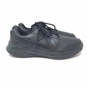 Nike Boys Varsity CN9146-001 All Black Running Shoes Sneakers Size 6.5Y Lace Up