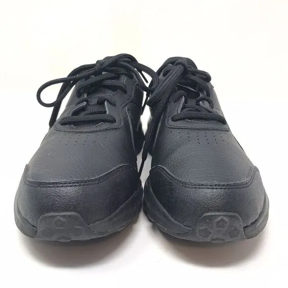Nike Boys Varsity CN9146-001 All Black Running Shoes Sneakers Size 6.5Y Lace Up