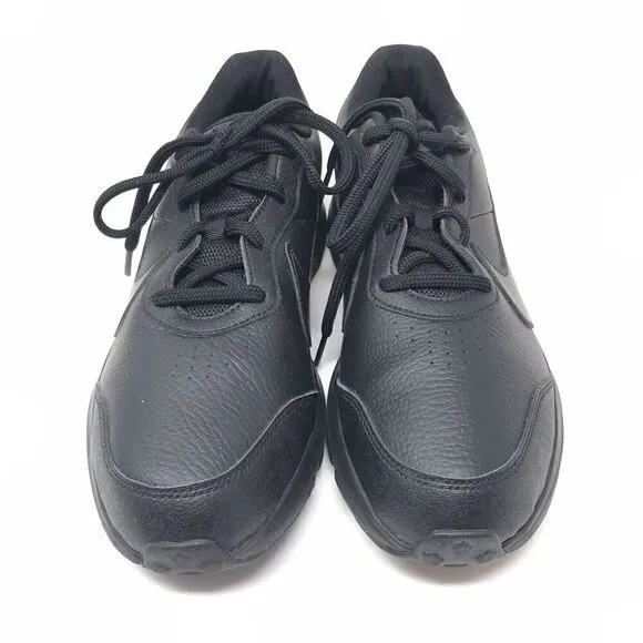 Nike Boys Varsity CN9146-001 All Black Running Shoes Sneakers Size 6.5Y Lace Up