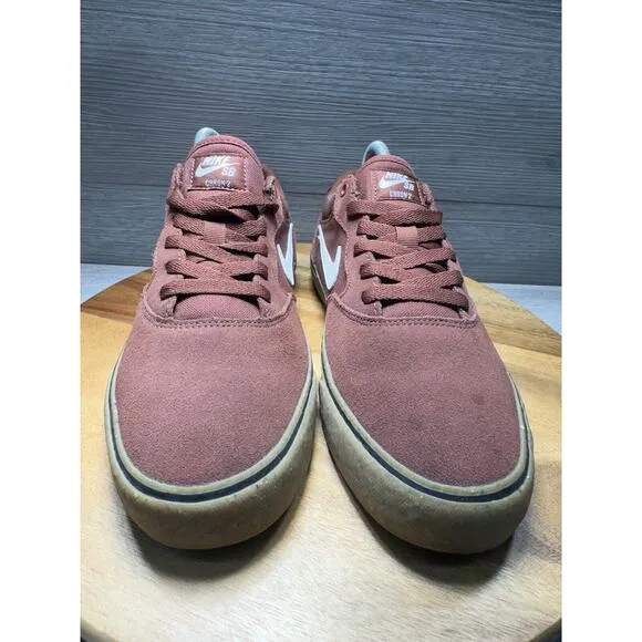 Nike Chron 2 SB Burgundy (dark pony) Gum men’s Size 7