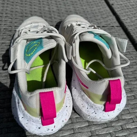 Nike Crater Impact Running Shoes Sneakers Low Top CW2386-004 Beige Womens Size 8
