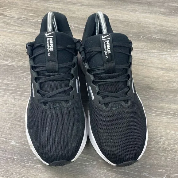 Nike Downshifter 13 Black Dark Smoke Grey White Women Running Shoes FD6476 11