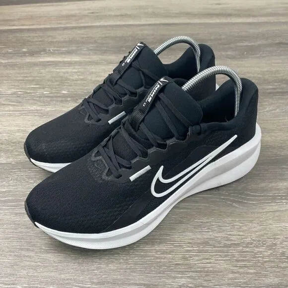 Nike Downshifter 13 Black Dark Smoke Grey White Women Running Shoes FD6476 11