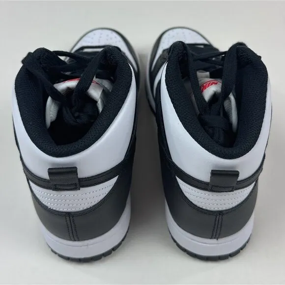 Nike Dunk High Panda Womens White Black Athletic Shoes Sneakers DD1869-103