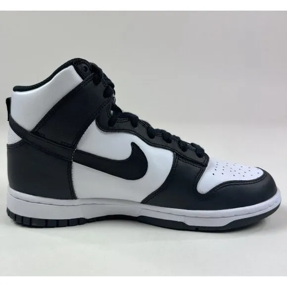 Nike Dunk High Panda Womens White Black Athletic Shoes Sneakers DD1869-103
