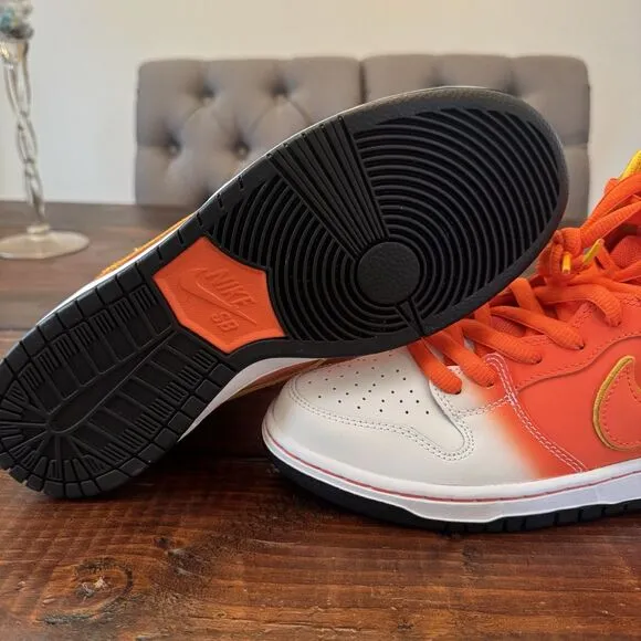 Nike Dunk High SB Sweet Tooth Candy Corn Shoes