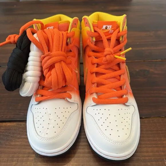 Nike Dunk High SB Sweet Tooth Candy Corn Shoes