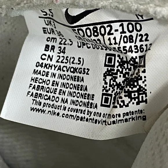 Nike Dunk High Summit Multi Color Sneaker FD0802-100 Womens Size 5.5