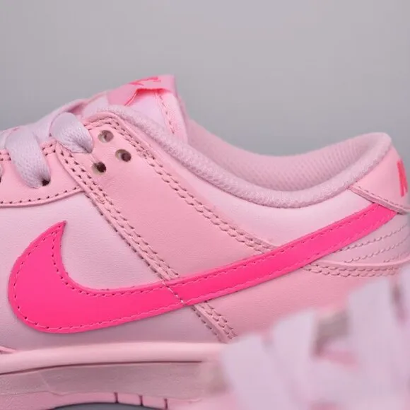Nike Dunk Low &quot;Triple Pink&quot; Peppa Pig Nike Dunk Low Shoes