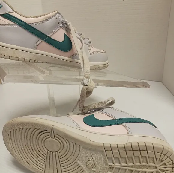 NIKE DUNK LOW GREY MINERAL TEAL SIZE 3Y  FD1233-002 SNEAKER