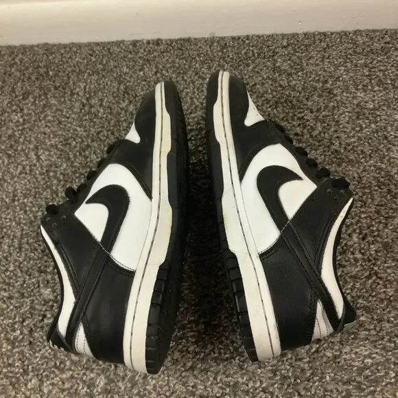 Nike Dunk Low GS Panda Black/White Shoes-Size 4.5Y- CW1590 100