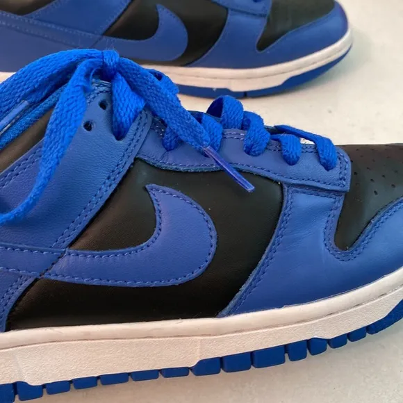 Nike Dunk Low  Hyper Cobalt- Black shoes CW1590-001