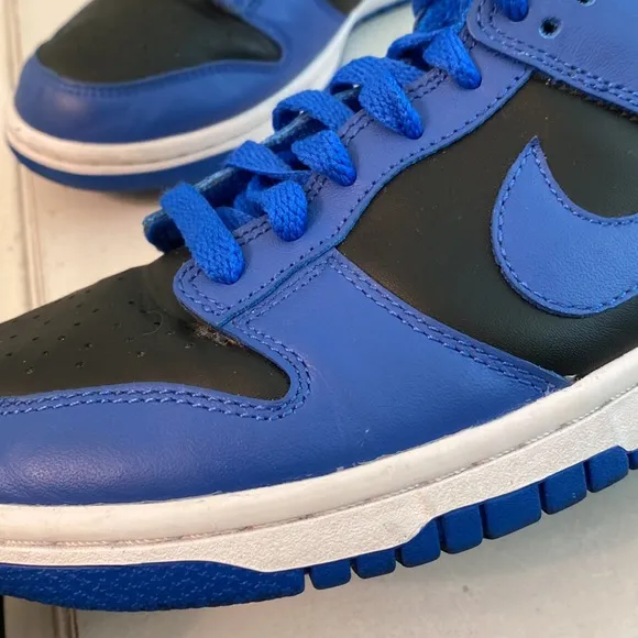 Nike Dunk Low  Hyper Cobalt- Black shoes CW1590-001