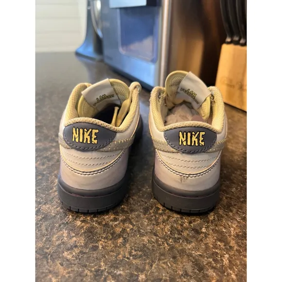 Nike Dunk Low Kids' Shoes Diffused Blue-Luminous Green FQ8354-491