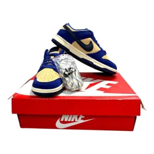 Nike Dunk Low LX Blue Suede (DV7411-400) Women's Size 8 Mens 6.5 Brand New Box