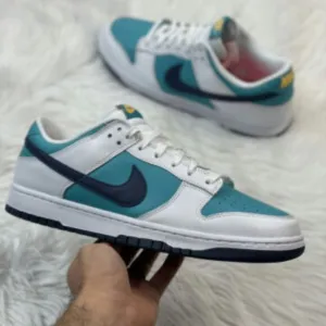 Nike Dunk Low Mens Sportswear Shoes White HF4850-345 VNDS Sz 12