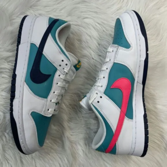 Nike Dunk Low Mens Sportswear Shoes White HF4850-345 VNDS Sz 12