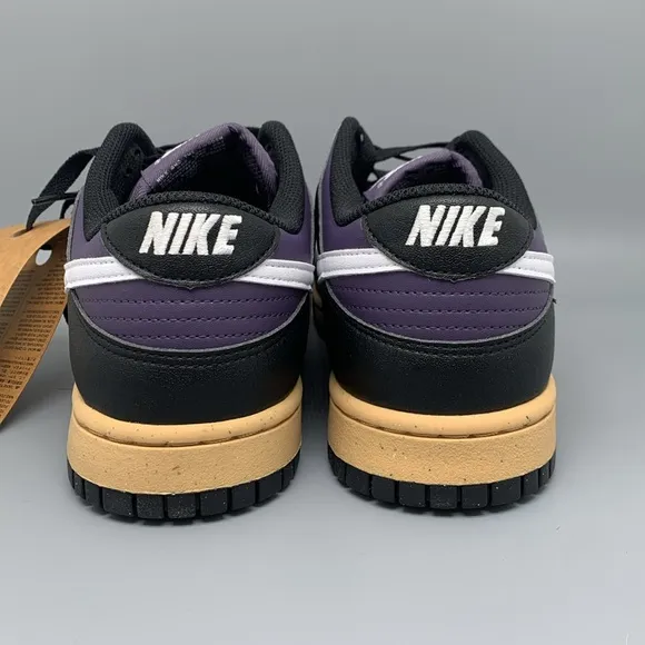 Nike Dunk Low Next Nature Purple Black Shoes DD1873-500 Women's Sz 10 NEW!