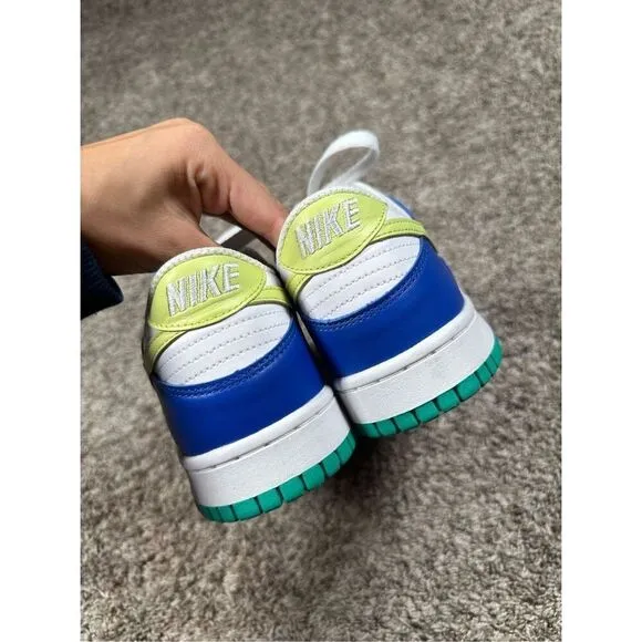 nike dunk low sneakers 'Stadium Green Royal' women’s size 7.5 youth size 6 shoes