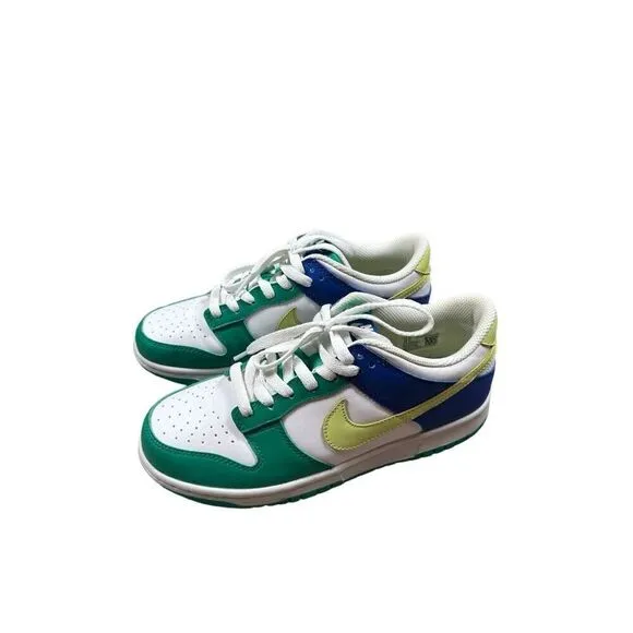 nike dunk low sneakers 'Stadium Green Royal' women’s size 7.5 youth size 6 shoes