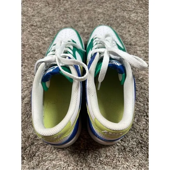 nike dunk low sneakers 'Stadium Green Royal' women’s size 7.5 youth size 6 shoes