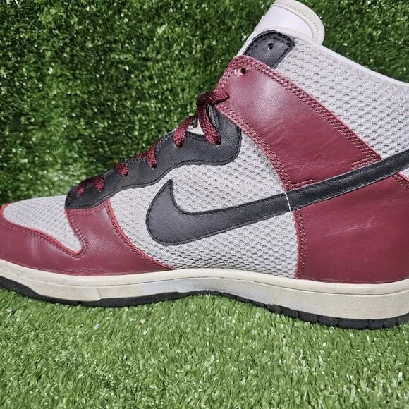 Nike Dunk Premium High Red 2004 Sneakers 306968 601 Mens‎ Size US 13
