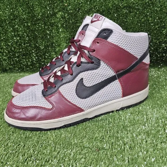 Nike Dunk Premium High Red 2004 Sneakers 306968 601 Mens‎ Size US 13
