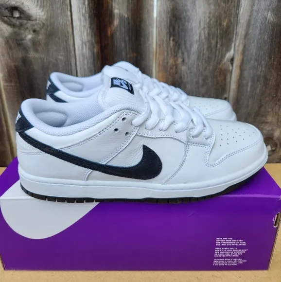 Nike Dunk Pro SB Low White Black Size 9