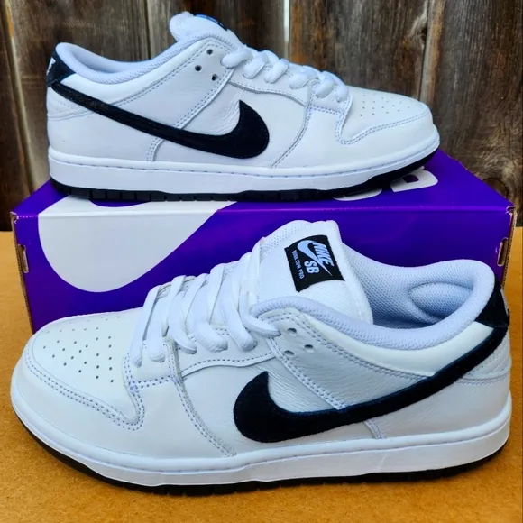 Nike Dunk Pro SB Low White Black Size 9