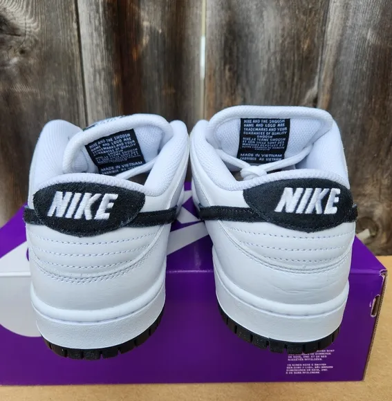 Nike Dunk Pro SB Low White Black Size 9