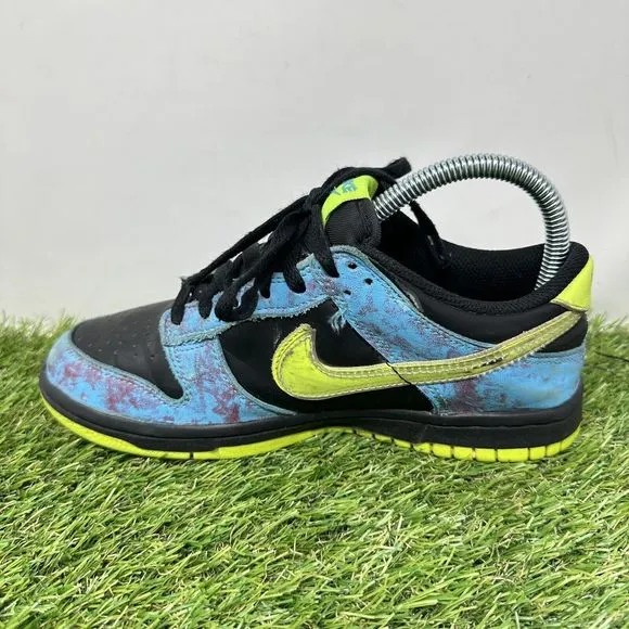 Nike Dunk SE Low Lets Dance Youth Size 4.5Y DV1694-900 Acid Wash Baltic Volt