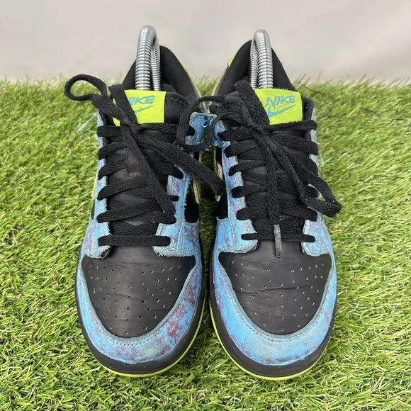 Nike Dunk SE Low Lets Dance Youth Size 4.5Y DV1694-900 Acid Wash Baltic Volt
