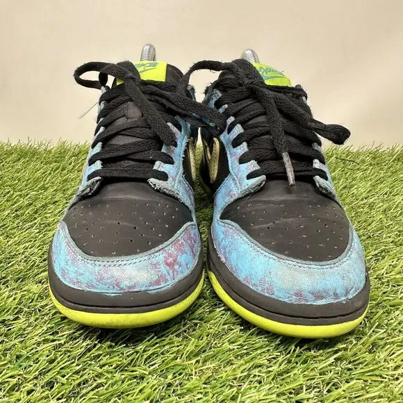 Nike Dunk SE Low Lets Dance Youth Size 4.5Y DV1694-900 Acid Wash Baltic Volt