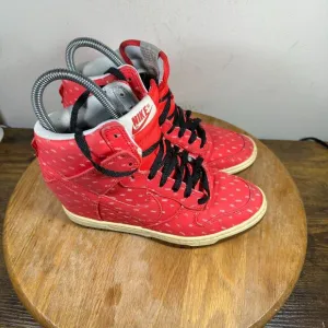 Nike Dunk Sky High Hyper Pink Hidden Wedge Women's Size 6.5 Shoes 543258-600