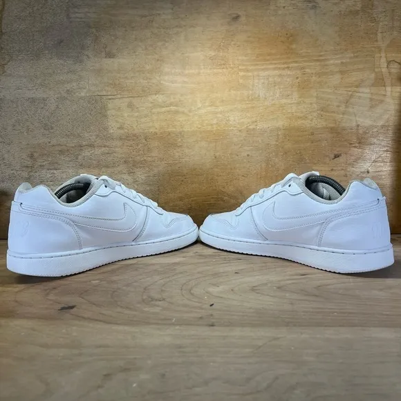 Nike Ebernon Low Mens Size 10.5 Basketball Shoes Sneakers White AQ1775-100
