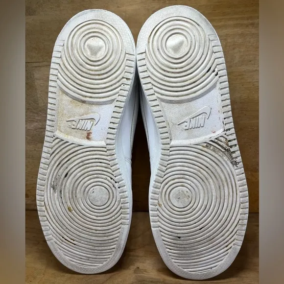 Nike Ebernon Low Mens Size 10.5 Basketball Shoes Sneakers White AQ1775-100