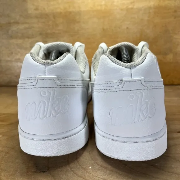 Nike Ebernon Low Mens Size 10.5 Basketball Shoes Sneakers White AQ1775-100
