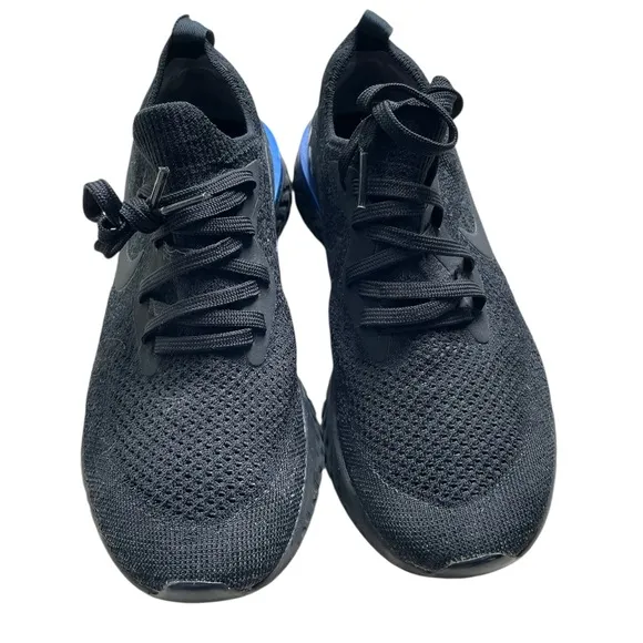 Nike Epic React Flyknit 'Black Racer Blue'