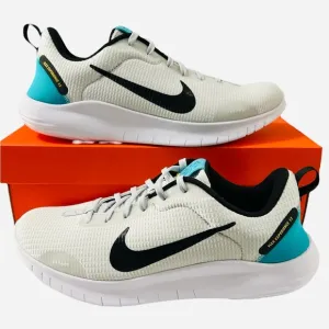 Nike Flex Experience RN 12 Shoes White/Silver/Teal DV0746-002 Womens Size 10