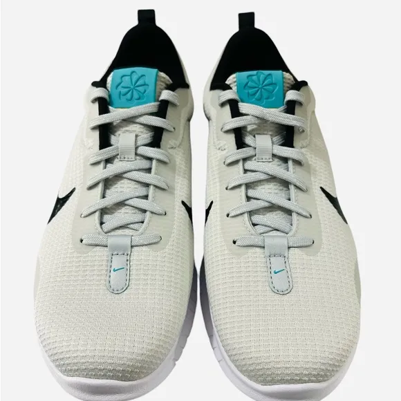 Nike Flex Experience RN 12 Shoes White/Silver/Teal DV0746-002 Womens Size 10