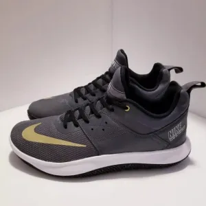 Nike Fly By Low 2 Men's Grey/Gold AJ5902-002 Shoes/Sneakers Size 12