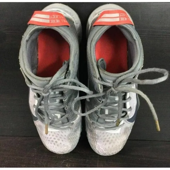 Nike Force Zoom Trout 5 - Men's Size 8 - Gray Low-Top Running Shoes - AT3202-002